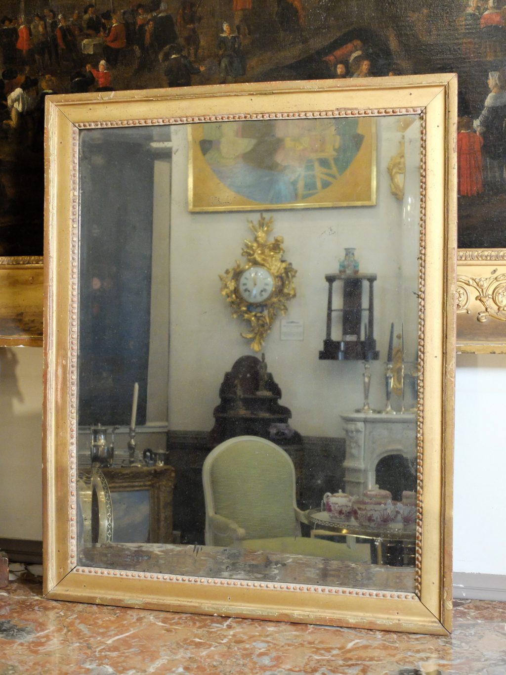 Miroir d'époque Louis XVI